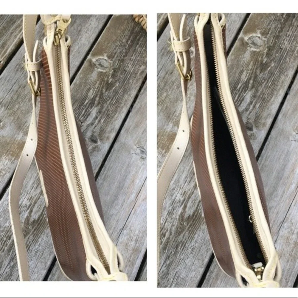 Dooney & Bourke Hobo Two Toned Brown and Tan Bag